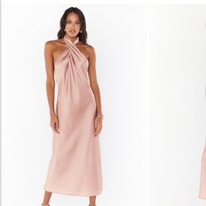 Jasmine Halter MIDI Dress